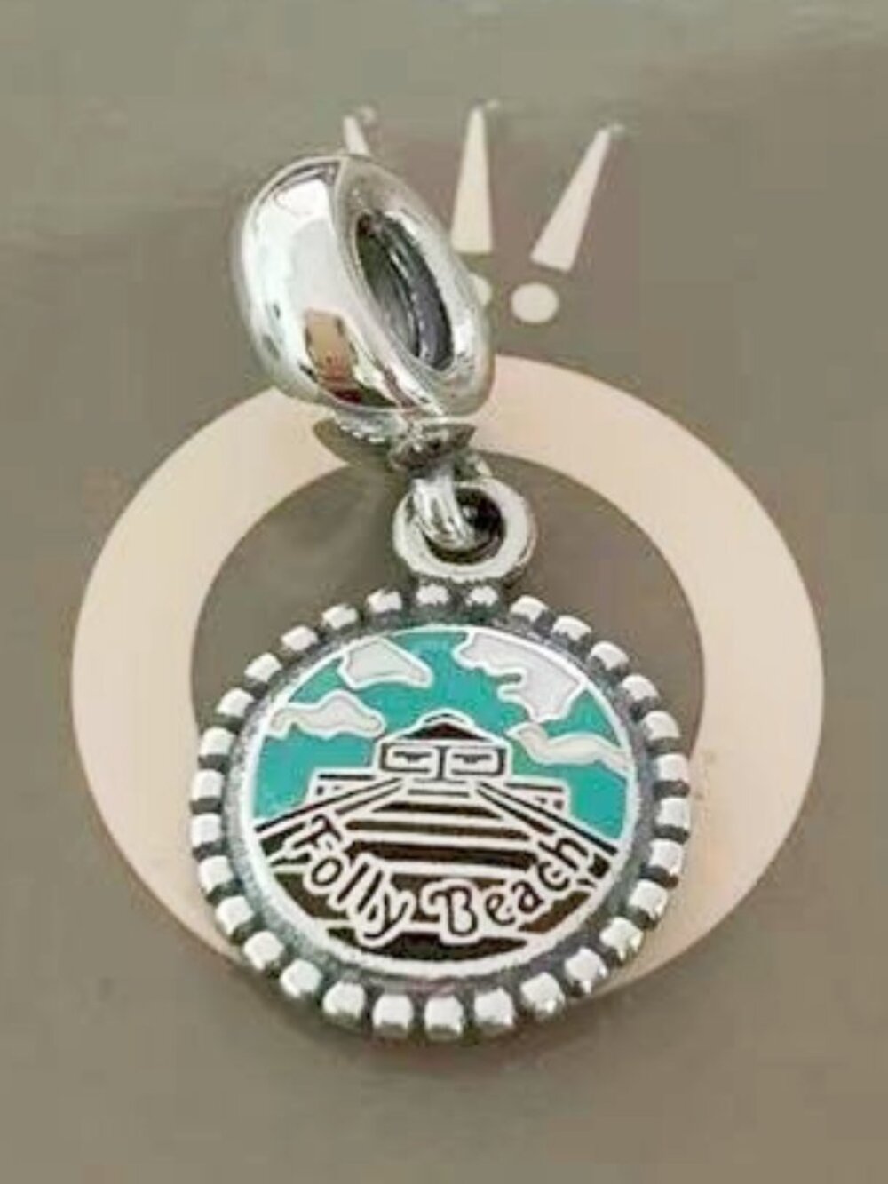 Pandora Folly Beach Charm Folly Island Travel Charm